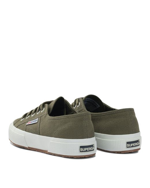 Superga Green Sneakers & Slip-On