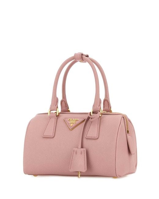 Prada Pink Leather Handbag