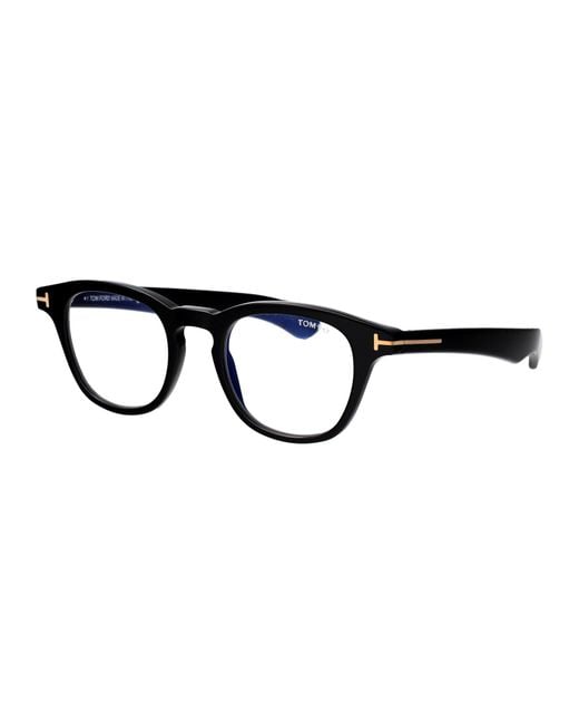 Tom Ford Black Acetate Optical Glasses for men