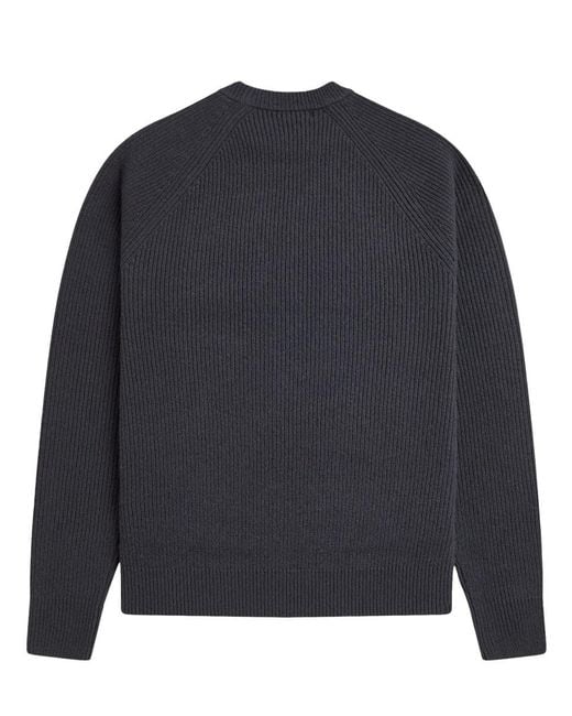 Fred Perry Blue Jersey With Logo for men