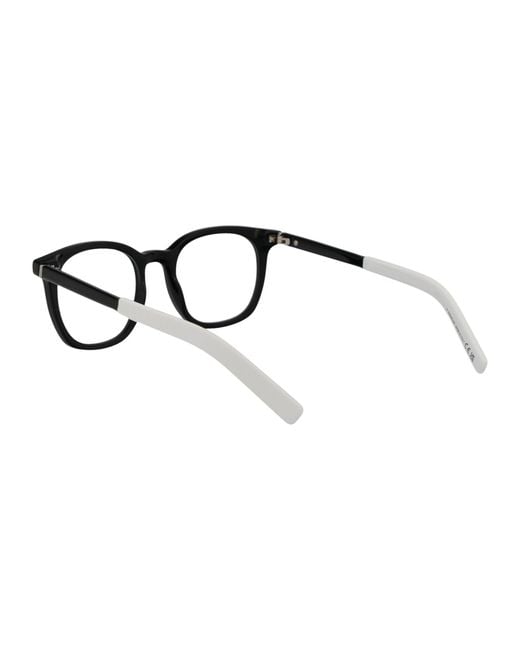 Moncler Black Nero Lucido Acetate Glasses