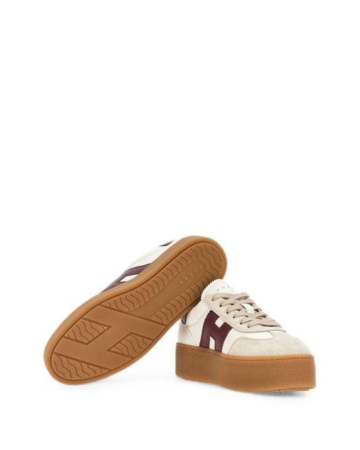 Hogan Brown Cool Sneakers
