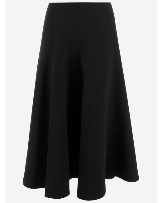 Jacquemus Black La Jupe Dreieck Rock