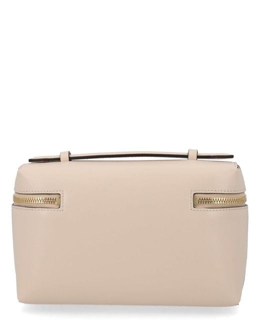 Victoria Beckham Natural Vanity Bag