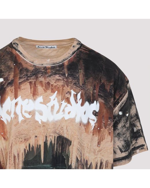 Acne Multicolor Cotton T Shirt