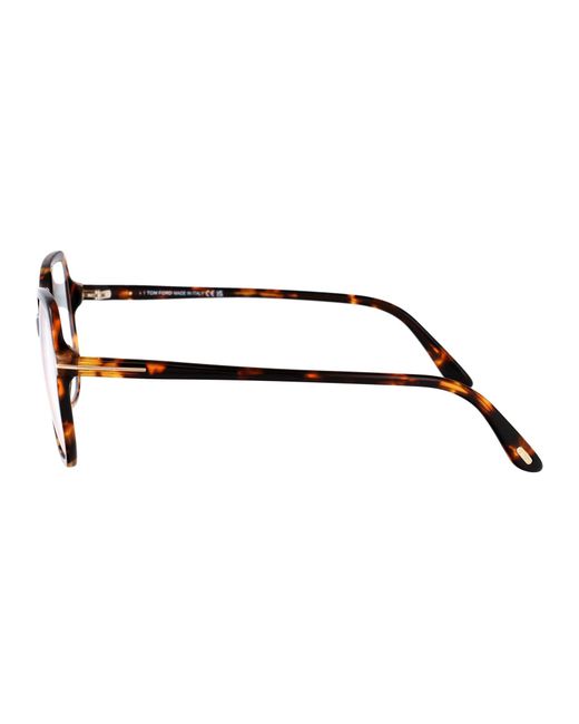 Tom Ford Brown Squared Optical Ft5578 B 052