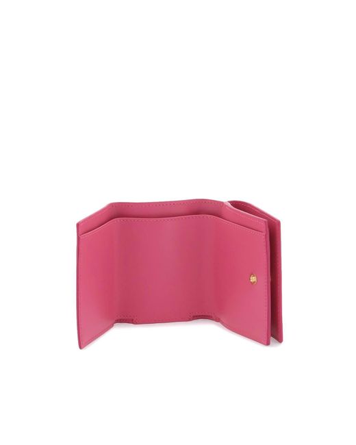 Portafoglio French Flap Dg Logo di Dolce & Gabbana in Pink