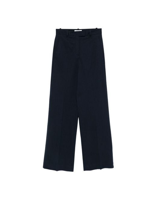 Circolo 1901 Blue Cotton Trousers