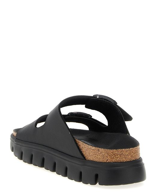 Birkenstock Black 'Arizona Pap Chunky' Sandals