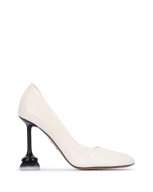 Loewe White Scarpe Con Tacco