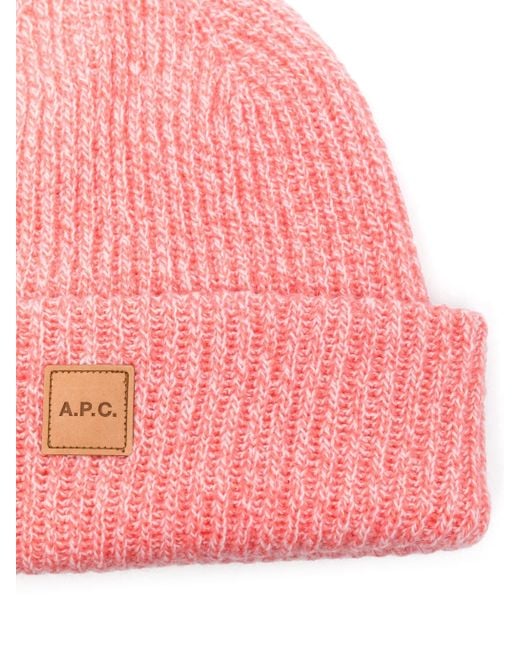 A.P.C. Pink Bonnet Michelle Accessories
