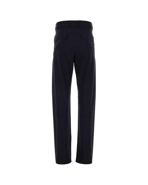 Givenchy Blue Stretch Wool Blend Pant for men