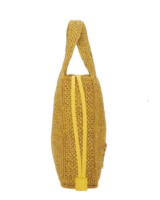THEMOIRÈ Metallic Morea Small Raffia