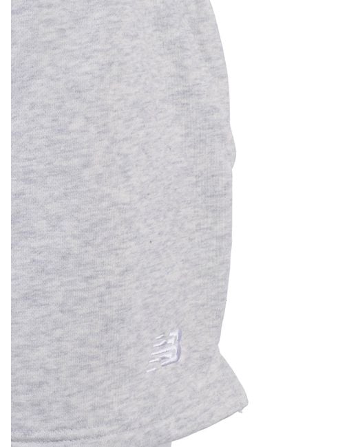 New Balance Gray Sport Essentials French Terry Short