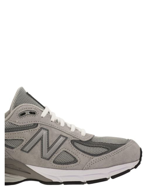 New Balance Gray 990V4