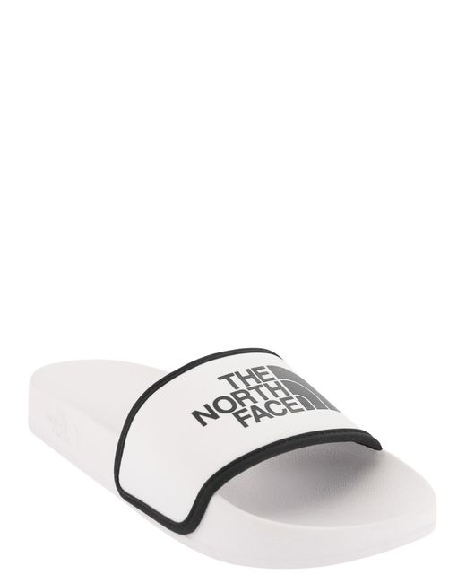 The North Face White Basecamp Flat Sandals