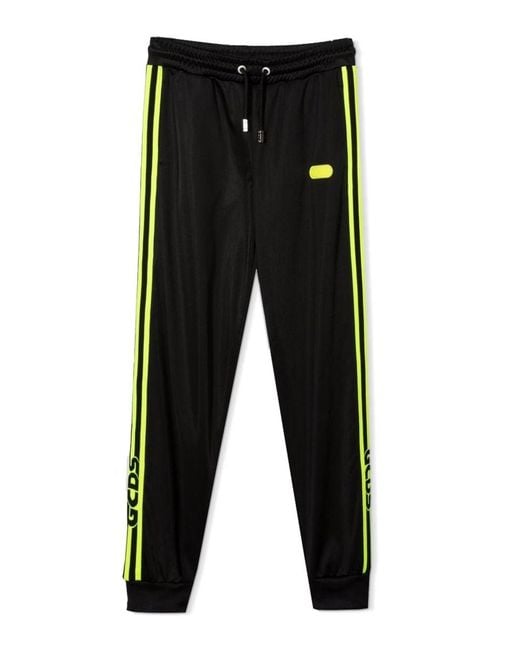 Gcds Black Triacetate Pants Boy