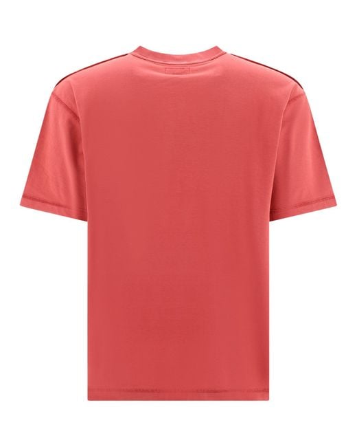 Camiseta de "perezoso" Stussy de hombre de color Pink
