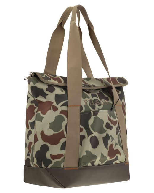 Filson Metallic Scout wasserdichte Stoff Tasche Beutel