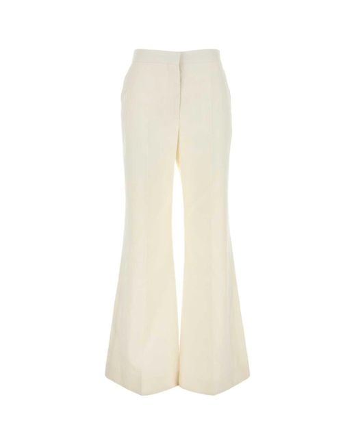 Givenchy White Flared Pants