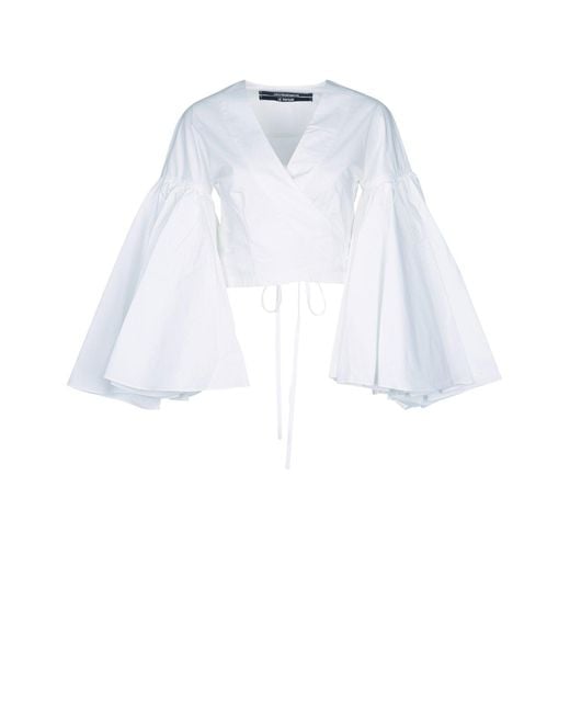 Jacquemus White Le Cache Coeur Paysan