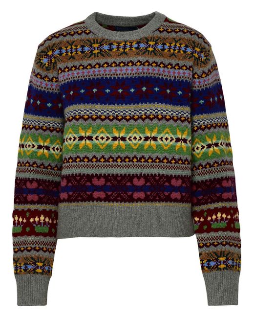 Polo Ralph Lauren Multicolor Fair Isle Crew-neck Sweater