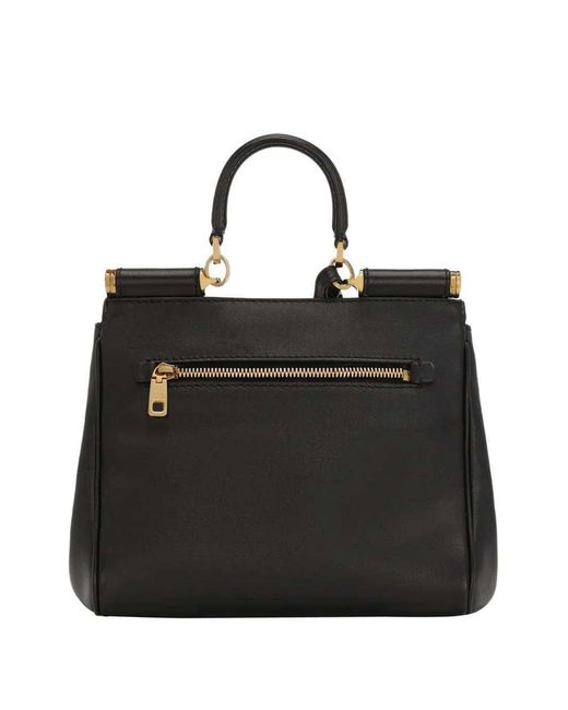 Dolce & Gabbana Black Dolce & Gabbana Tote Bags