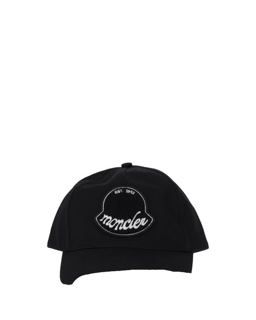 Moncler Baseballpet in het Black voor heren