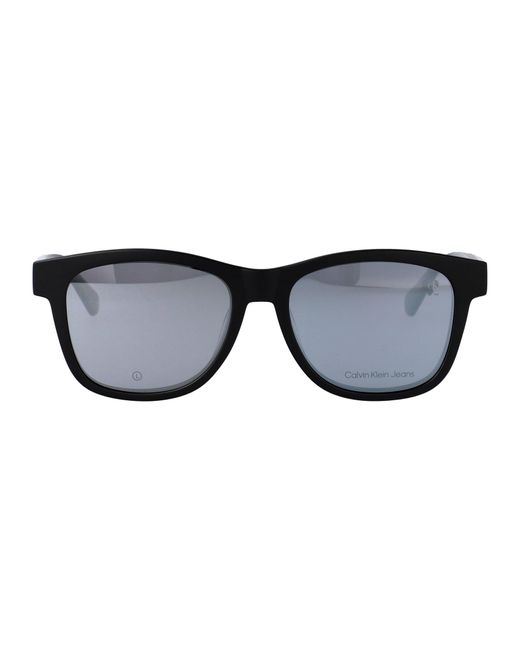 Calvin Klein Black Matte Acetate Glasses