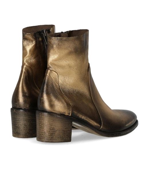 Strategia Brown Gemma Heeled Ankle Boot for men
