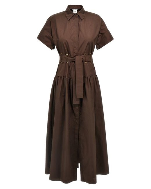 Max Mara Brown Agoraio' Dress