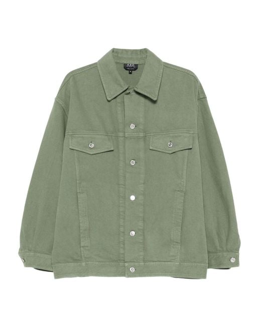 Pantaloni Verdi di A.P.C. in Green da Uomo