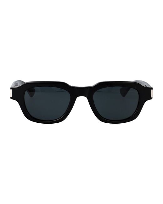Saint Laurent Black Squared Sunglasses Sl 791 001