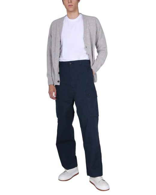Nigel Cabourn Blue "Dutch" Jeans for men