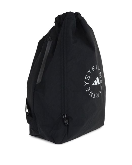 Adidas By Stella McCartney Blue Logo-Print Backpack