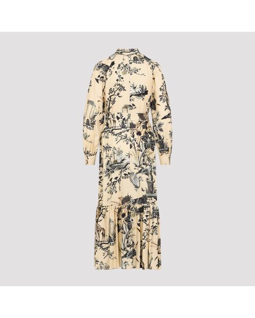 Etro Metallic Midi Dress