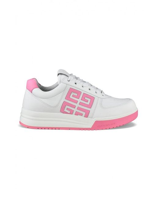 Givenchy Pink Sneakers 4G