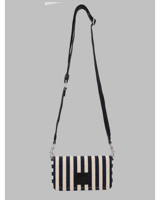 Marc Jacobs Gray Mini Canvas Crossbody Bag