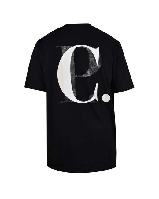 C P Company Black T Shirt