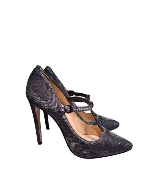 LA ROSE Blue Pumps
