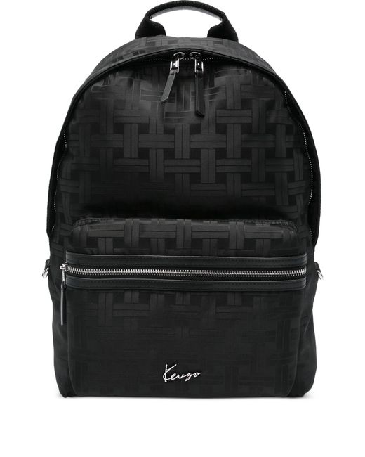 KENZO Black Sac À Dos for men