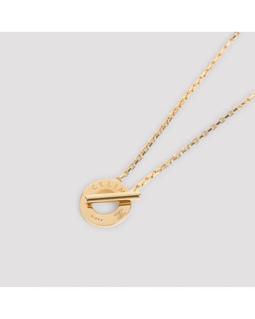 Céline Metallic 100% Brass Necklace