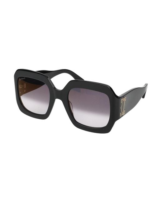 Cartier Black Ct0434S Sunglasses for men