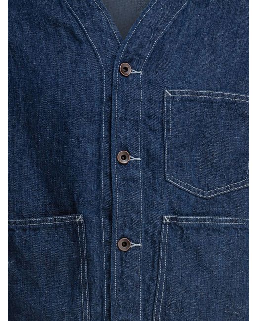 Beams Plus Stralen Plus Jassen in het Blue