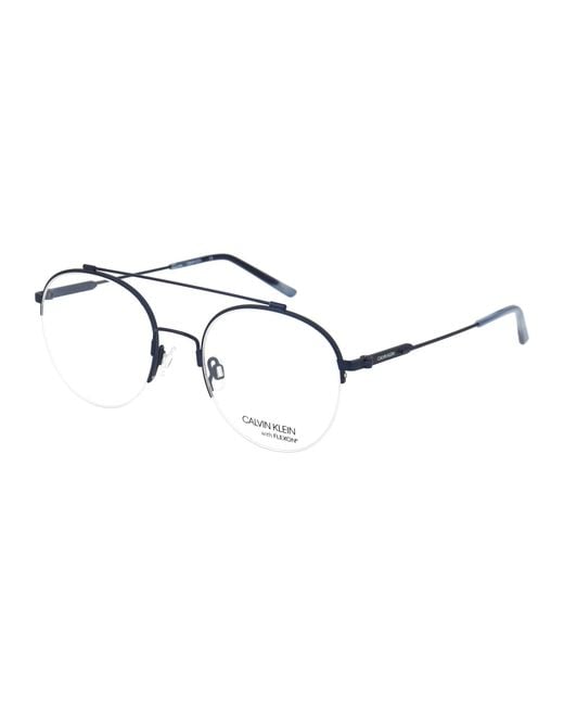 Calvin Klein Multicolor Satin Metal Optical Glasses for men