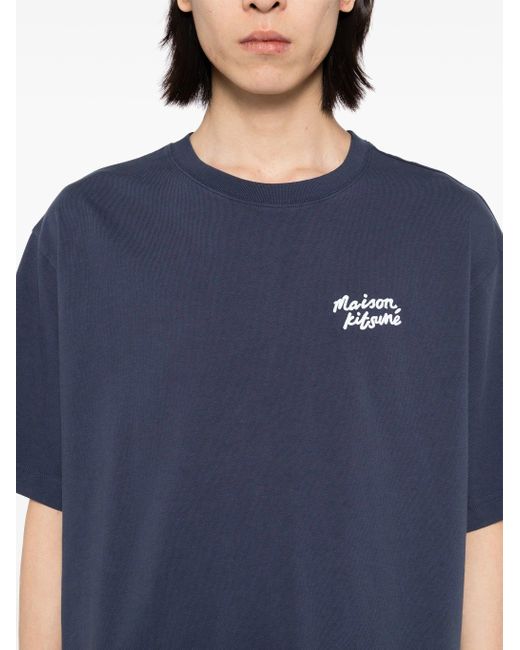 Maison Kitsuné ICH'm Ich werde das nicht tun. in Blue für Herren