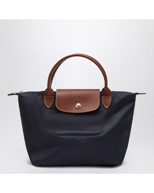 Longchamp Blue Le Pliage Original S Bag