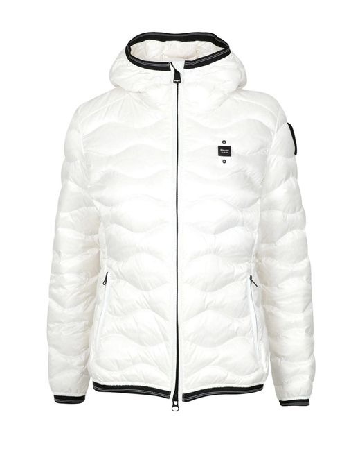 Coats White Blauer