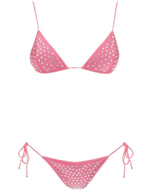 Set Bikini Gem di Oseree in Pink