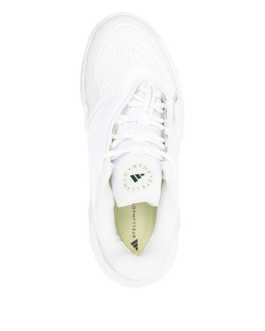 Adidas By Stella McCartney White Barricade Sneakers